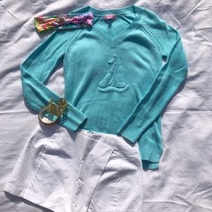 Lilly Pulitzer Sailboat Sweater